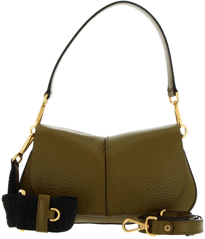 GIANNI CHIARINI Schoudertas Helena Round Shoulder Bag Moss Olijfgroen