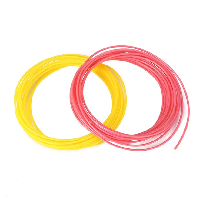 10 Kleuren 1,75 mm PCL Filament Navullingen Voor 3D Printer Printpen Lage Temperatuur white
