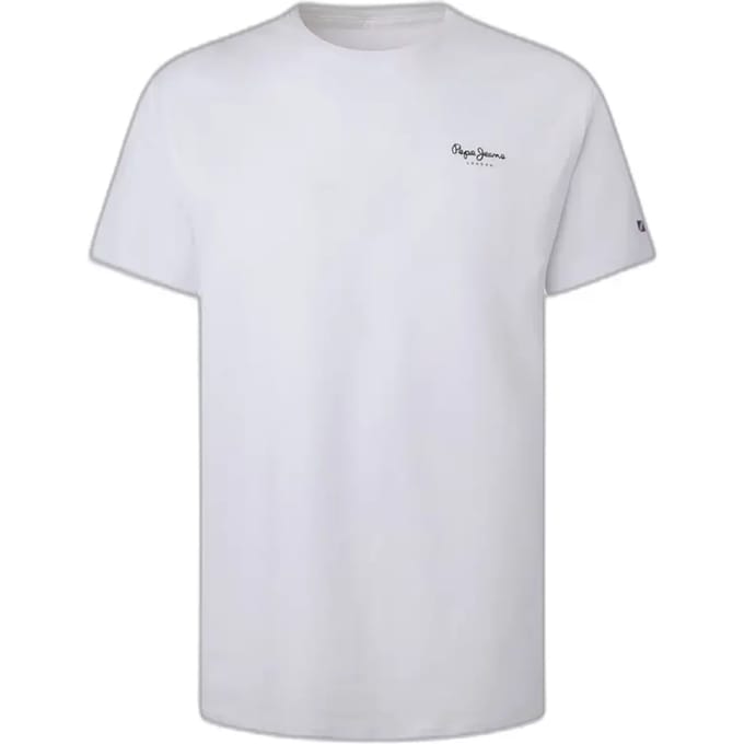 slim fit T-shirt van mix van katoen model 'ORIGINAL BASIC 3'