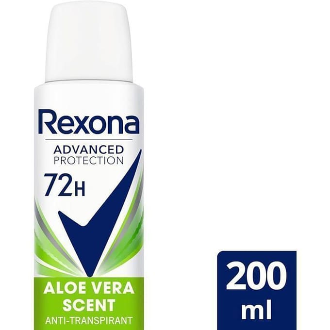 Deodorant - REXONA - Vrouw - Aloë Vera - 200ml - Zonder alcohol
