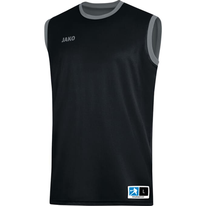 Jako Change 2.0 Reversible Shirt Heren - Steengrijs / Zwart | Maat: M