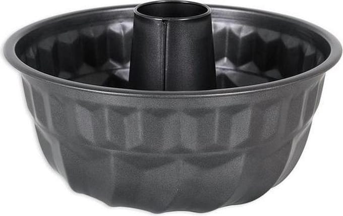 Quttin tulband bakvorm Ø 22 cm antraciet