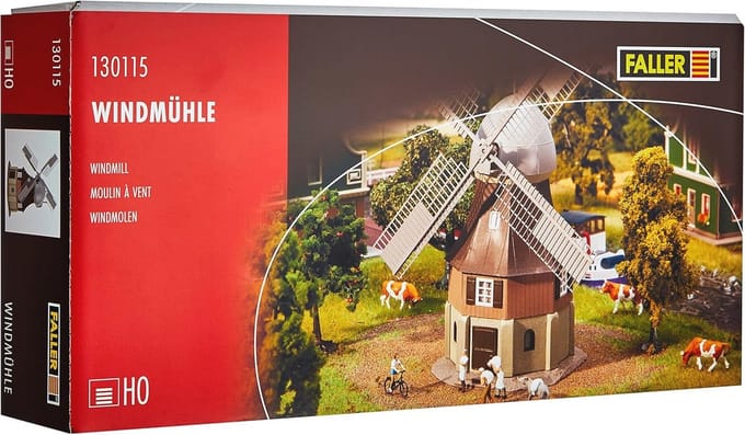 Windmolen modelbouwset - H0 schaal 1:87 voor regionale modellen