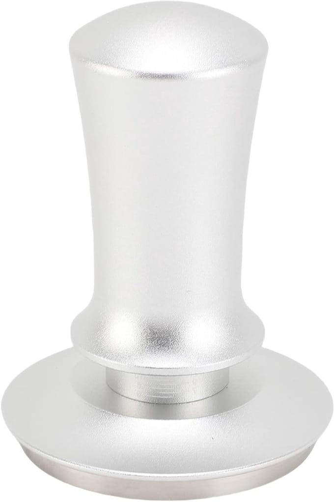 Koffietamper - Koffiepractor - Optimale Extractie - Constante Druk - 58 Mm - Zilver