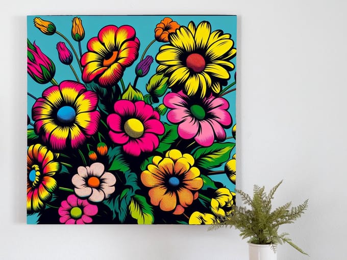 Kunstprint | Wanddecoratie | Dibond | 60 × 60 cm