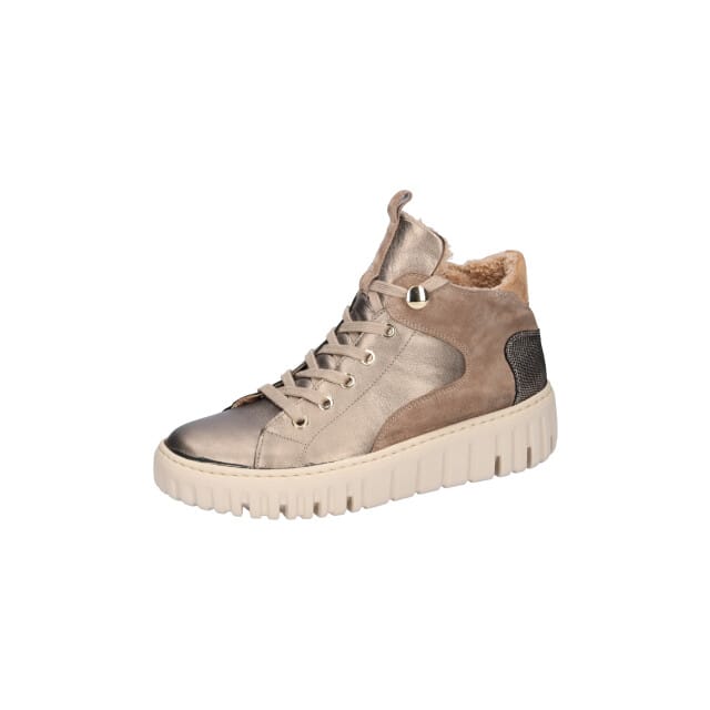 Waldläufer Combi H Rits Sneaker Sneakers - Suède - Dames - Beige - Maat 41,5