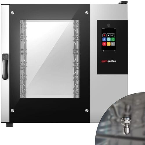 GGM Gastro Bäckerei-Kombidämpfer - Touch - 6x EN 600x400 - inkl. Waschsystem