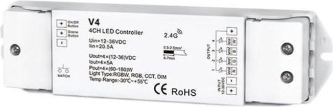 Dimmer RF voor 12V/24V LED -lint - Kunststof - SILUMEN