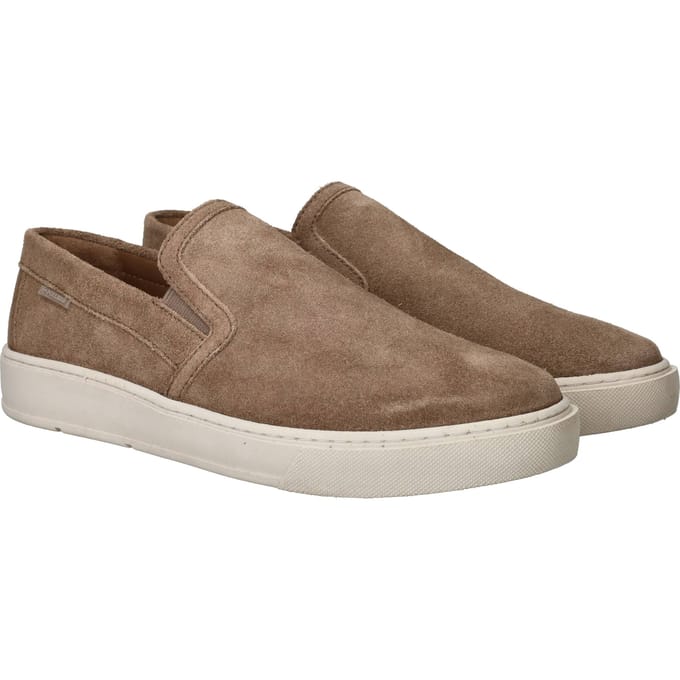 PS Poelman Instappers - Heren - Taupe - Maat:41