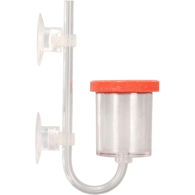 CO2 Diffuser Professioneel Hoge Opgeloste Zuurstof Helder Aquarium Luchtverfijner voor Aquarium Vis Tank white