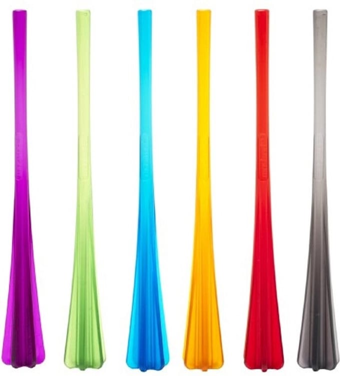 Cocktail stamper en rietje in een -  set van 6