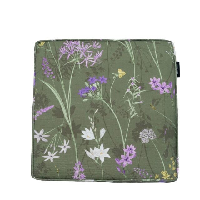 Madison - Zitkussen Donna green canvas eco+ - Ca. 40x40 cm - Set van 4