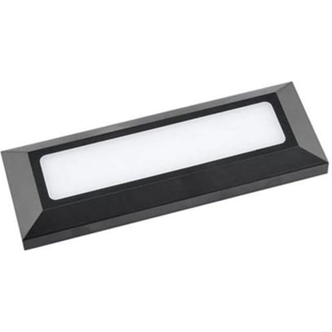 LED wandlamp 5W (Vgl. 40W) IP65 Dim. 230x80mm grijs
