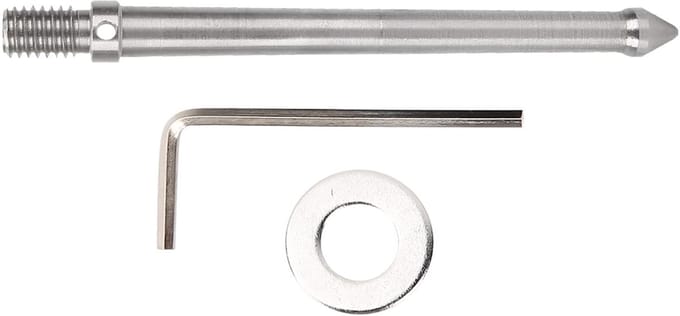 Dailygoods - RVS Spike Mount Adapter voor Statief Monopod Camera-accessoires