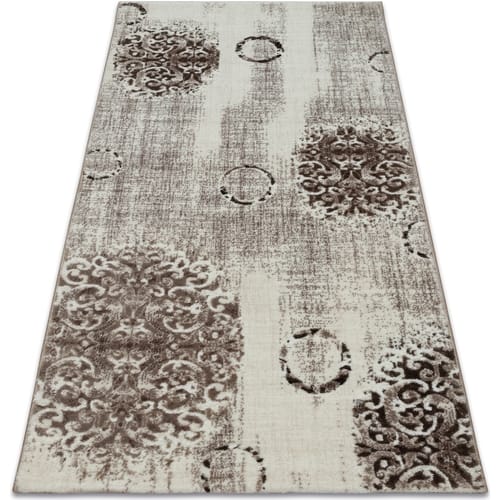 Kleden Rugsx Tapijt ACRYL FLORYA 265 Beige / crèmee 80x150 cm