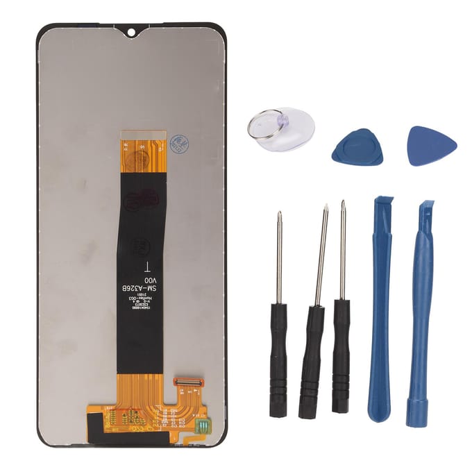 Schermvervanging voor Galaxy A32 5G A326 A326U A326F A326DS LCD-scherm Touch Digitizer Assembly gray