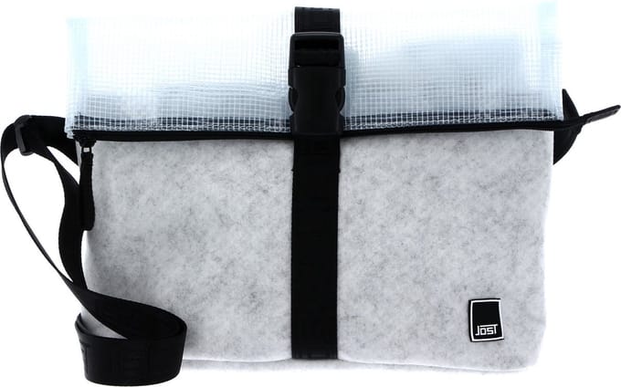 JOST Schoudertas Umea Crossbody Bag Cream-White Wit