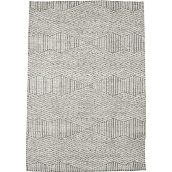 LABEL51 Vloerkleed Cosy Grijs Synthetisch 160x230cm