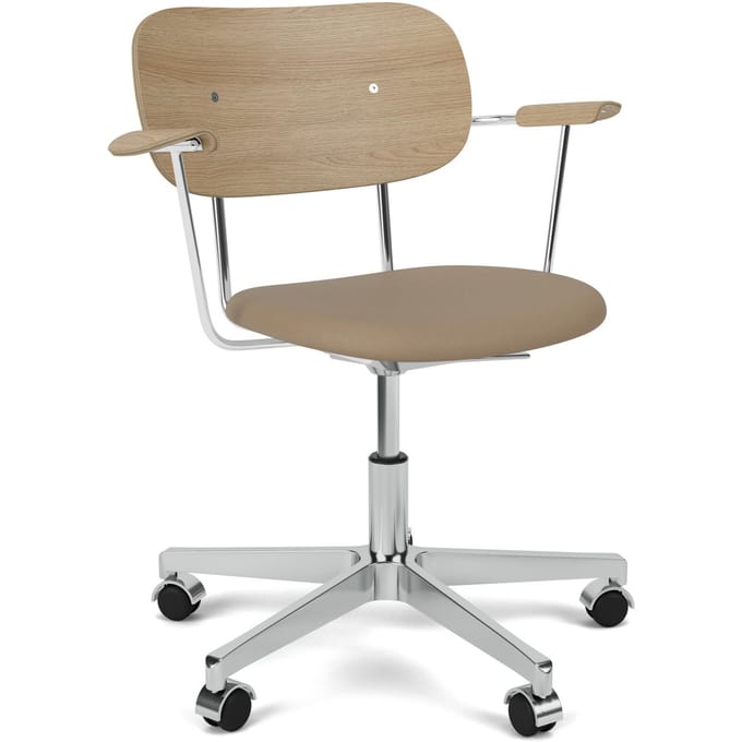 Audo Co Task Chair met armleuningen Zitkussen - sierra 1611 stone