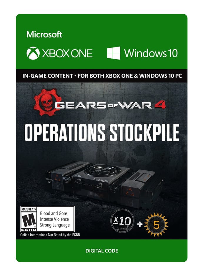 Microsoft Gears of War 4: Operations Stockpile Xbox One / Windows 10 Download