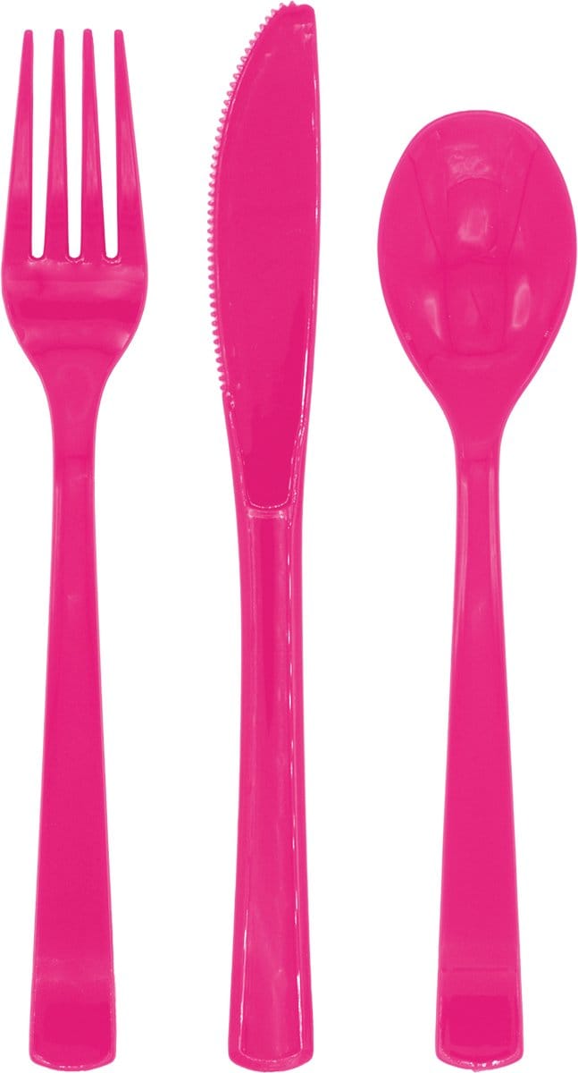 Herbruikbaar bestek - 18st roze