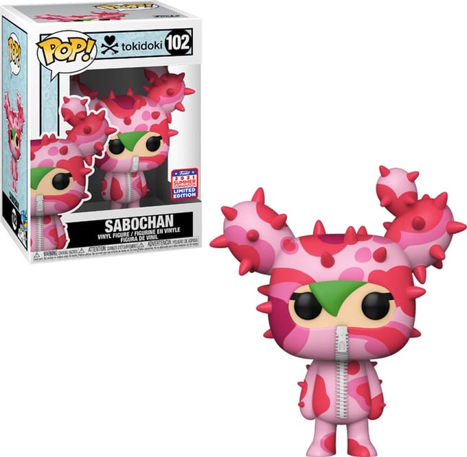 Funko Tokidoki Verzamelfiguur POP! Sabochan Exclusive 9 cm Multicolours