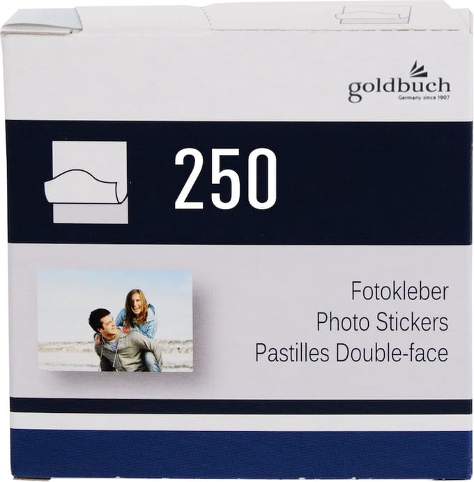 Goldbuch - Zelfklevende Fotostickers 250 stuks