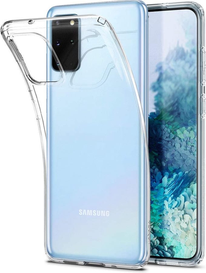Hoesje voor Samsung Galaxy S20 Plus backcover Shockproof siliconen Transparant