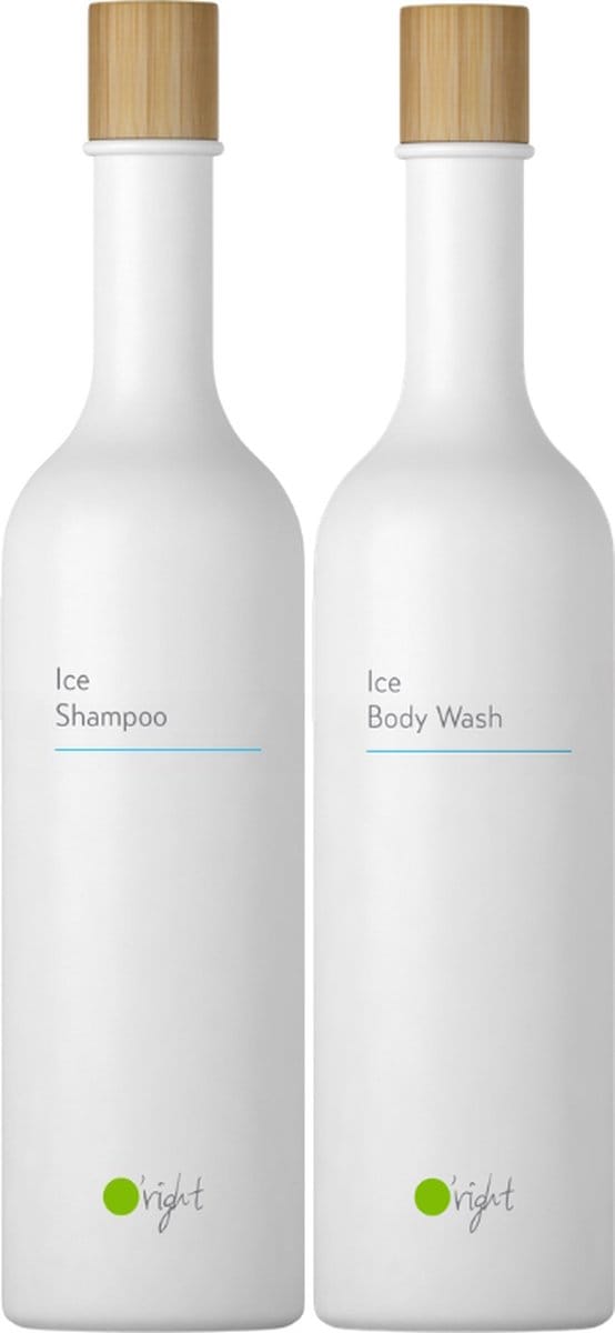O’right Duo Ice Shampoo en Bodywash - 2x 400ml - verkoelend