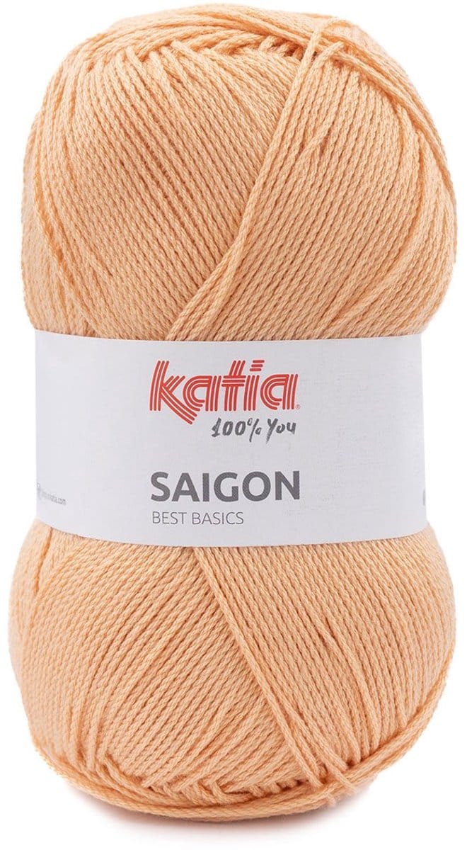 Katia Saigon - 49 lichtoranje - Acryl Garen