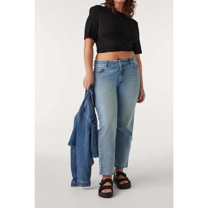 BA&SH Tshirt Yay Noir Maat: S | Tops Outlet | Dames | Zwart