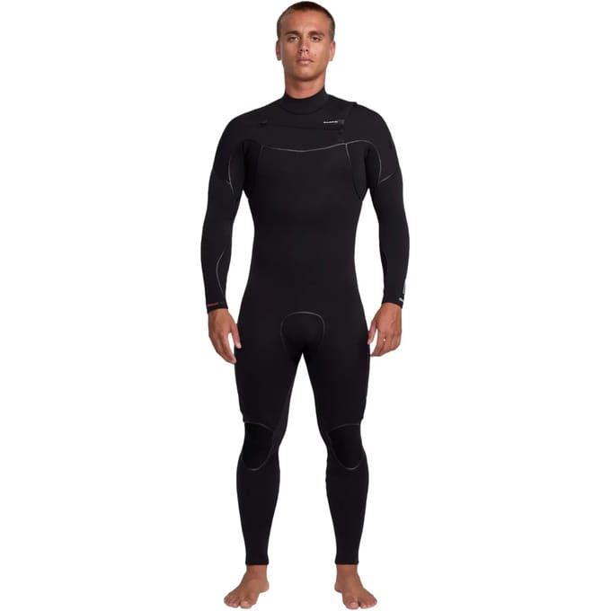 Eendelige combinatie Quiksilver Marathon Sessions 4/3 mm Less-Zip