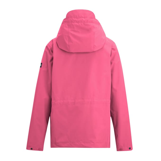 Regatta Dames Bayletta Grid Distress Waterdichte Jas (Roze Citroenlimonade)