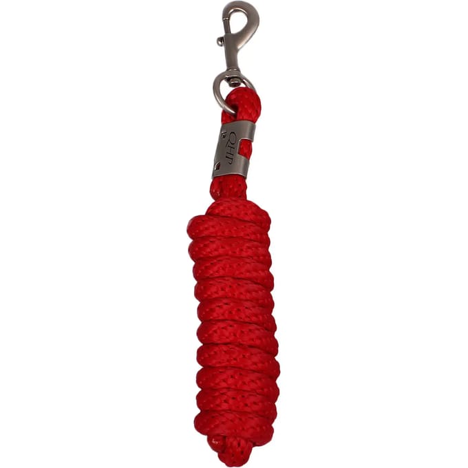 QHP Halstertouw Luxe Fel Rood - One size size