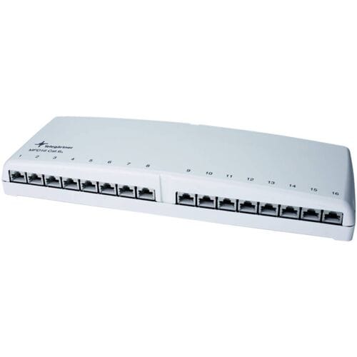 Telegärtner 100007004 Verdeler CAT 6A Wit Ingericht