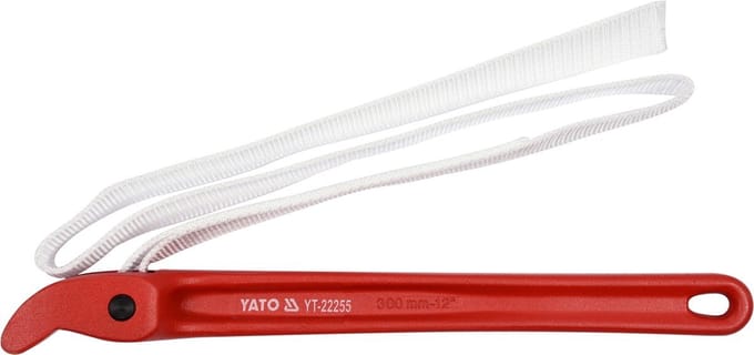 YATO Bandtang voor leidingen tot 200mm - Rubbervriendelijk