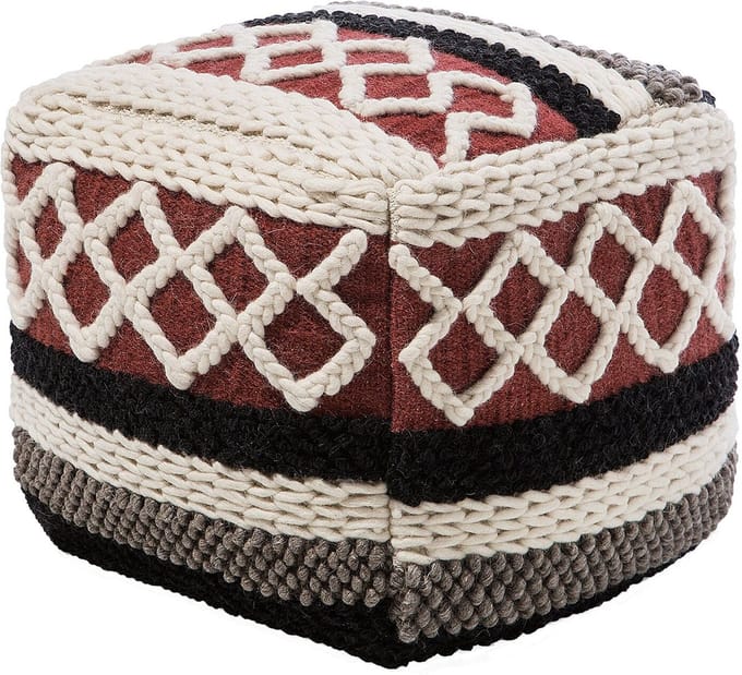 SAGAR - Poef - Multicolor - 48 cm - Katoen