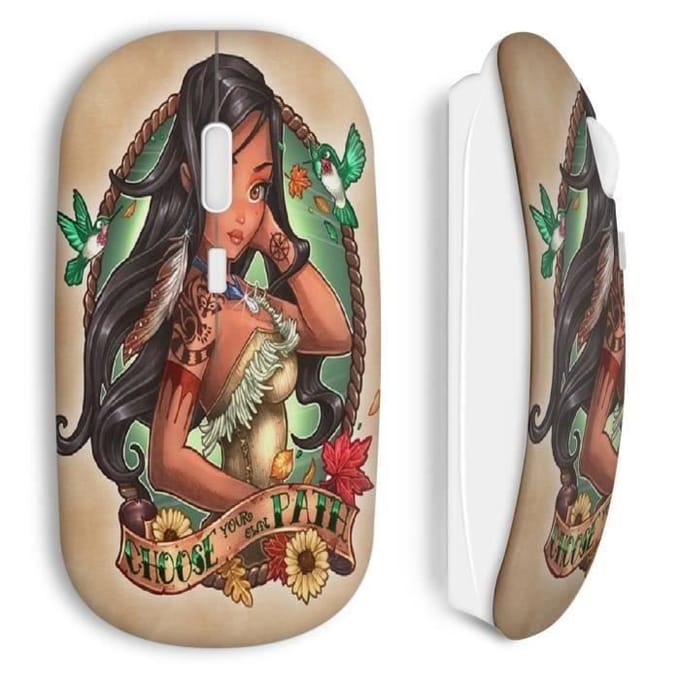 Souris Sans Fil Pocahontas Punk