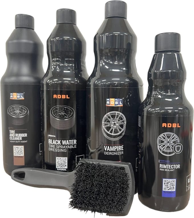ADBL - Rim and Tire Pampering Kit - Met GRATIS Tire Brush