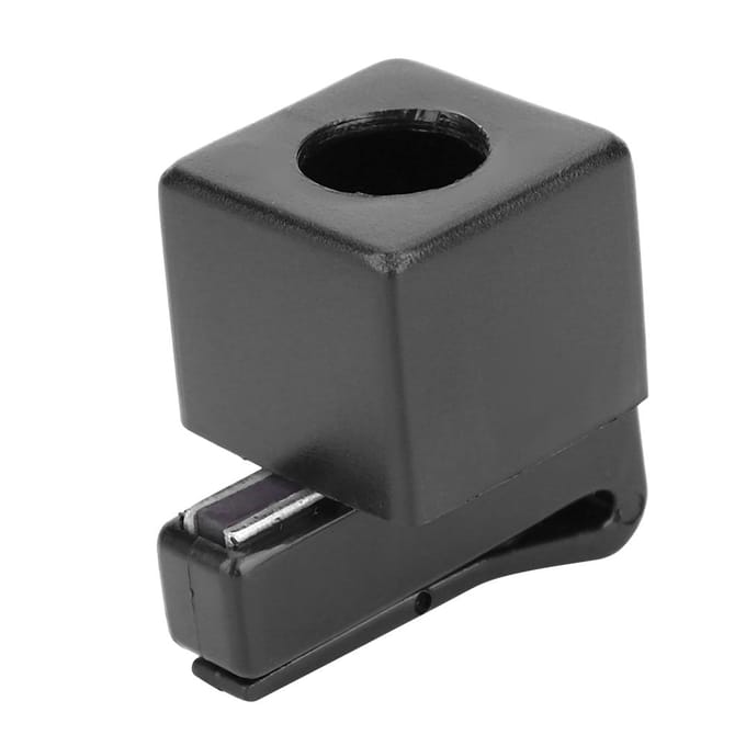 Draagbare poolbiljartkeu krijthouder clip snooker accessoires gereedschap black