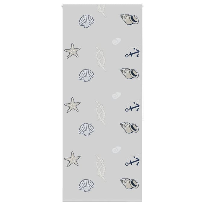 vidaXL - Doucherolgordijn - 100x240 - cm - stofbreedte - 96 - cm