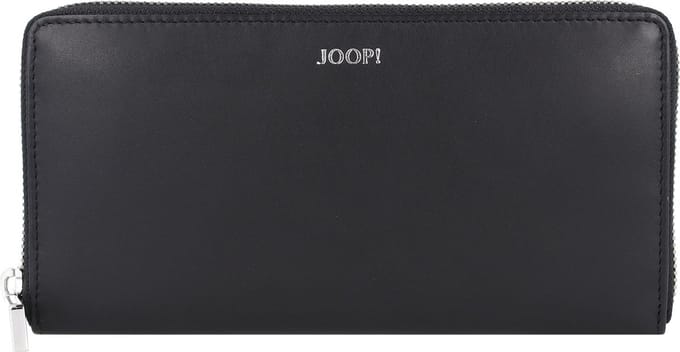 JOOP! Leren Portemonnee Sofisticato 1.0 Melete Purse Black Zwart