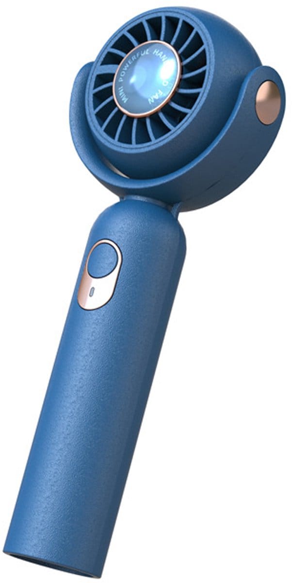 Draagbare handventilator, nekventilator, mini-bureauventilator, multifunctionele ventilator