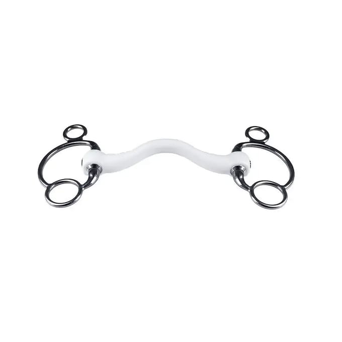 Mors pessoa voor paard met canon Trust Inno Sense Eggbutt Port Medium 15