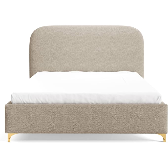 Bedframe Lisar bouclé met opbergruimte 200 x 200 cm | NADUVI Collection