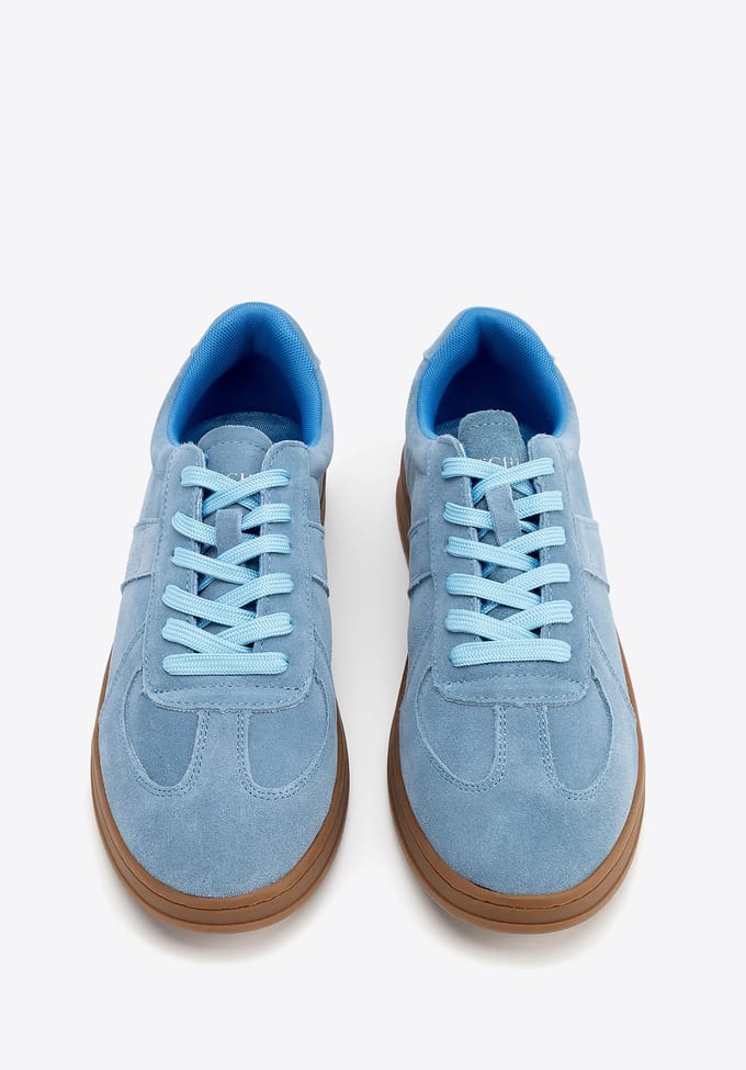 Wittchen Heren Blauwe Suède Sneakers
