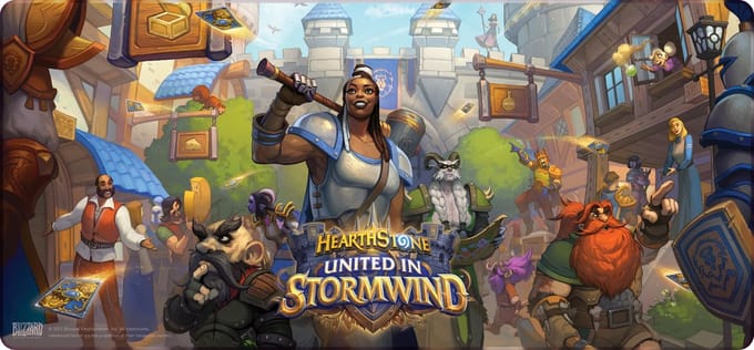 Hearthstone - Gaming Muismat XL - United in Stormwind