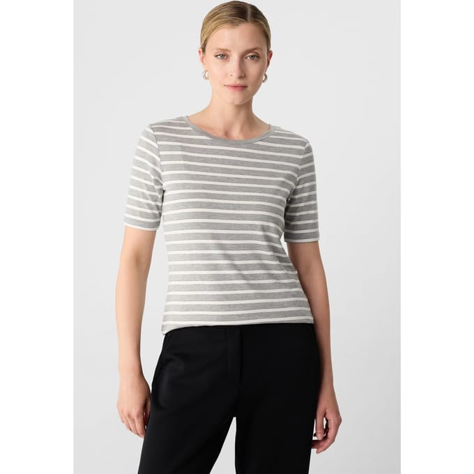 Comma  T-shirts Grey Taglia: 42 | Maglie Sportivi Outlet | Donna | Grigio