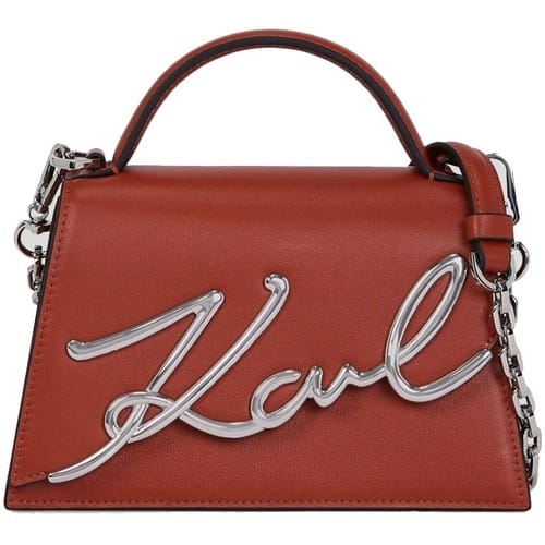 Handtas Karl Lagerfeld Signature 2.0 Md Crossbody