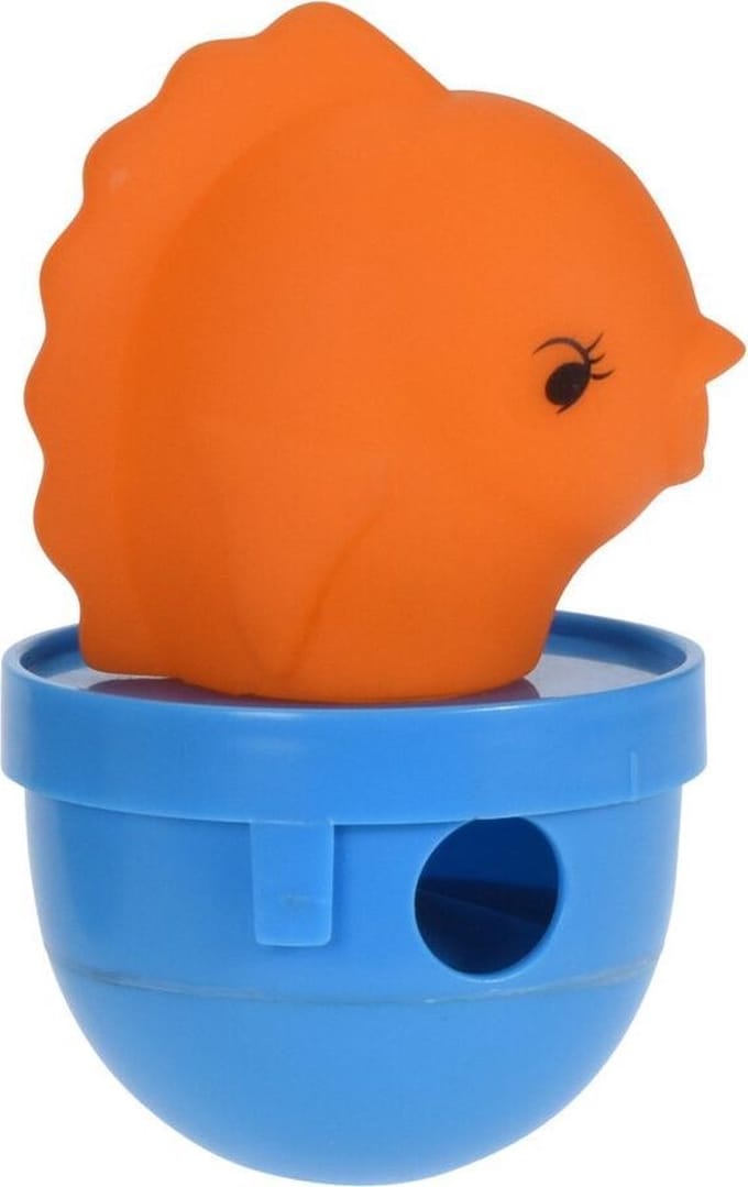 Pets Collection Kattenspeeltje Vis 7,7 X 12,2 Cm Oranje/blauw
